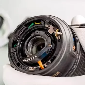 تعمیر لنز دوربین کانن