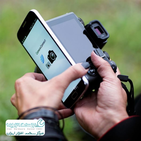 وصل کردن دوربین کانن به گوشی
